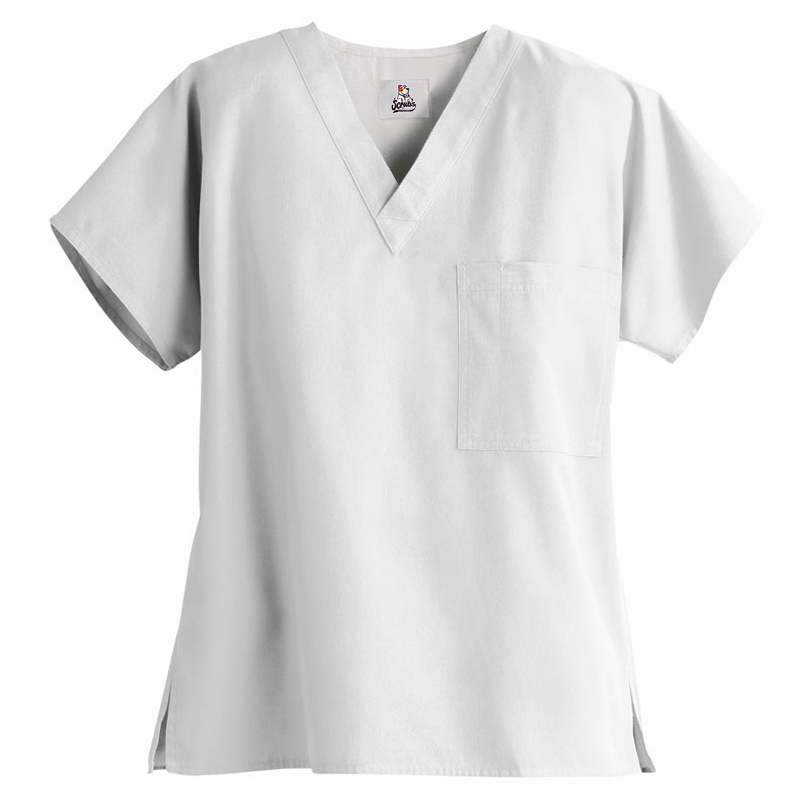 Blusa médica con 1 bolsillo