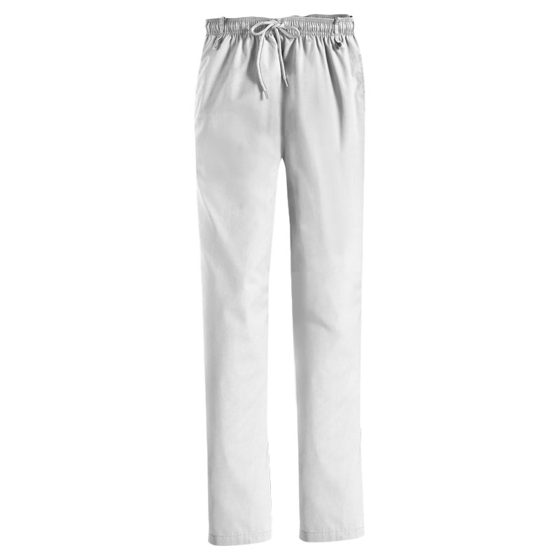 Pantalón de pierna clásica con cordón elástico unisex