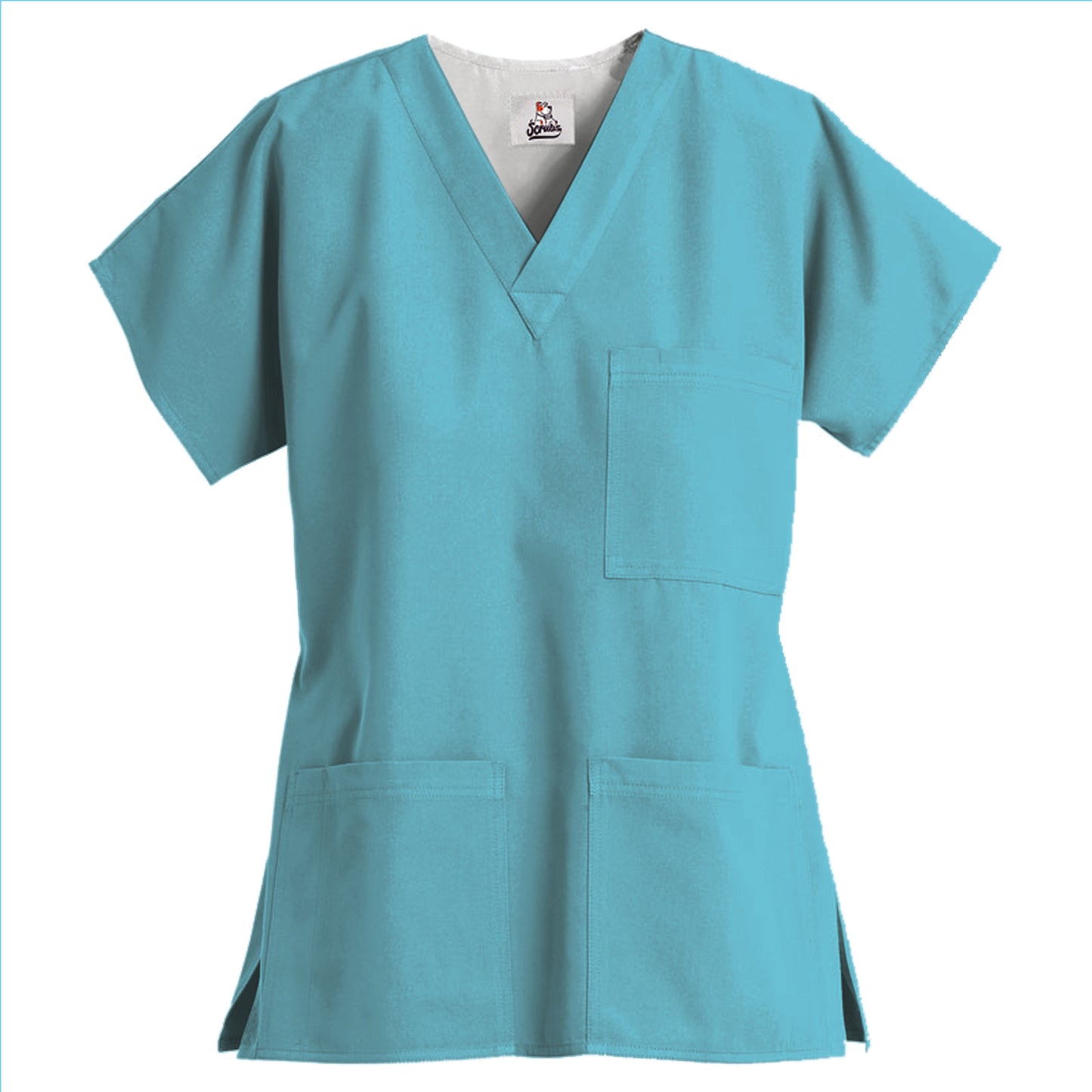 Blusa médica con 1 bolsillo