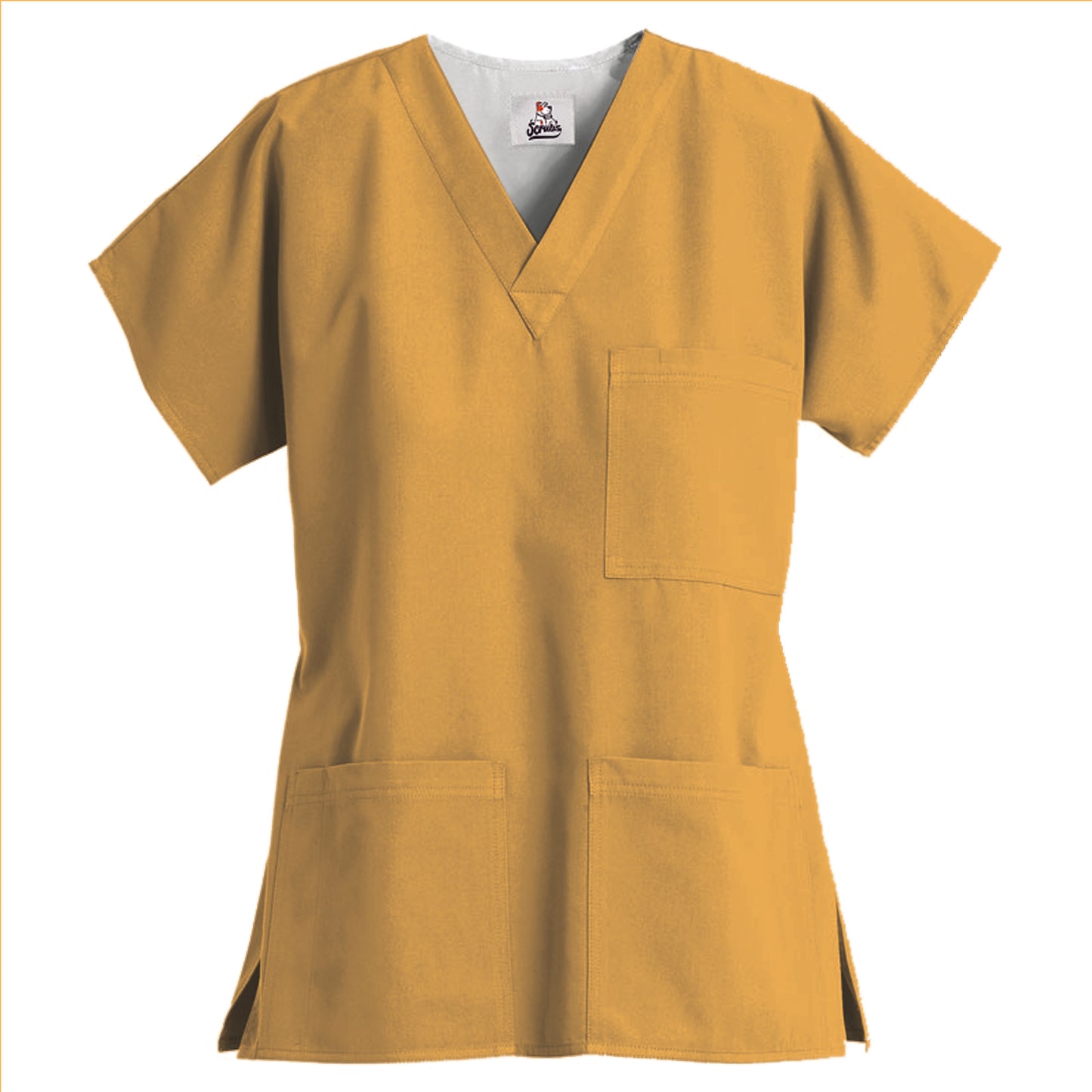 Blusa médica con 1 bolsillo