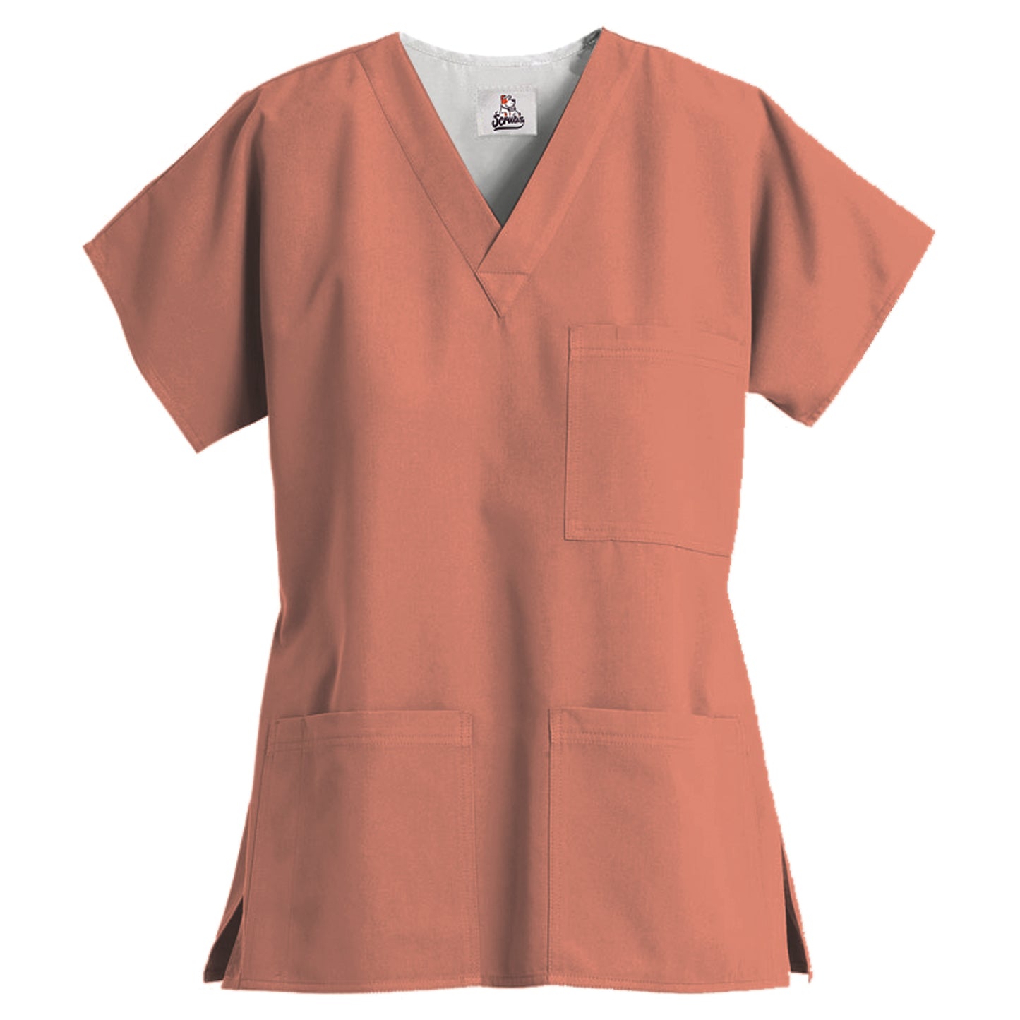 Blusa médica con 1 bolsillo