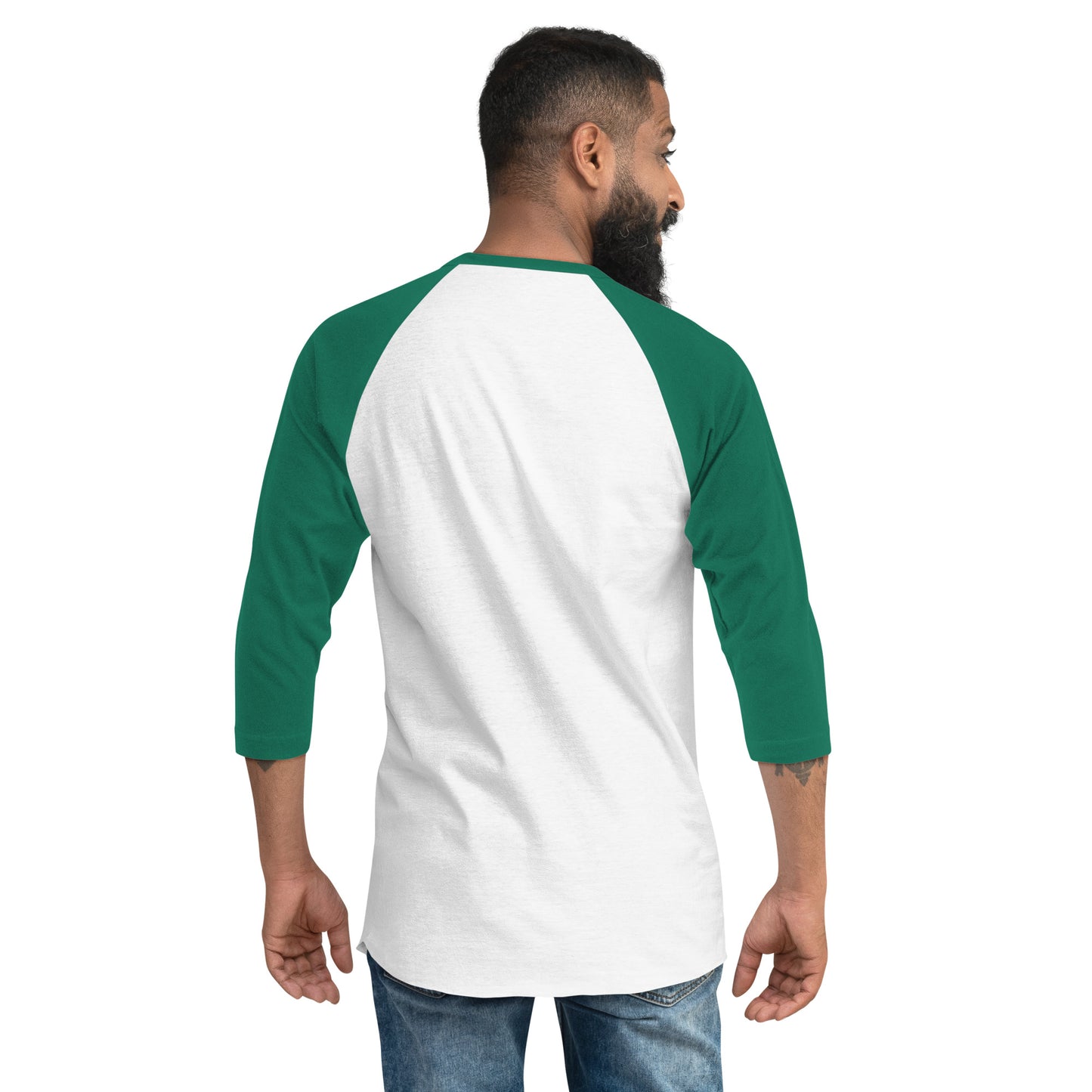 Unisex 3/4 sleeve raglan shirt